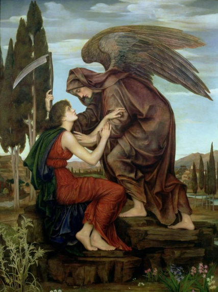 Evelyn de Morgan - Ange de la mort